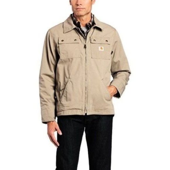Carhartt Mens Xlt Tan Flint Jacket 0257 